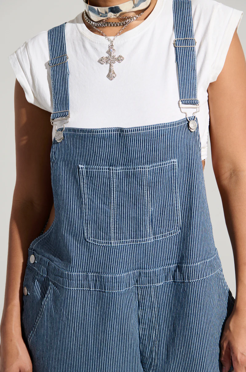 WALKING ON SUNSHINE DENIM JUMPSUIT - Image 7