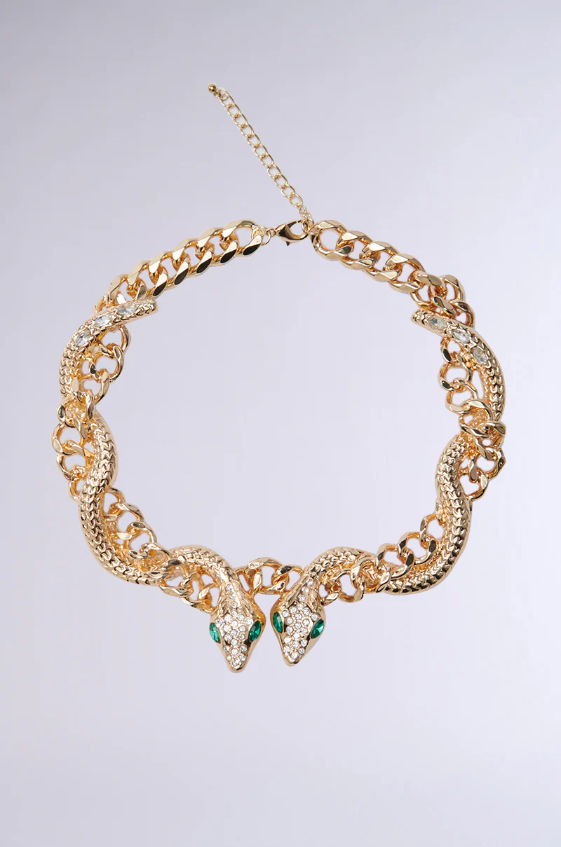 WATCH OUT FOR THE SNAKES NECKLACE