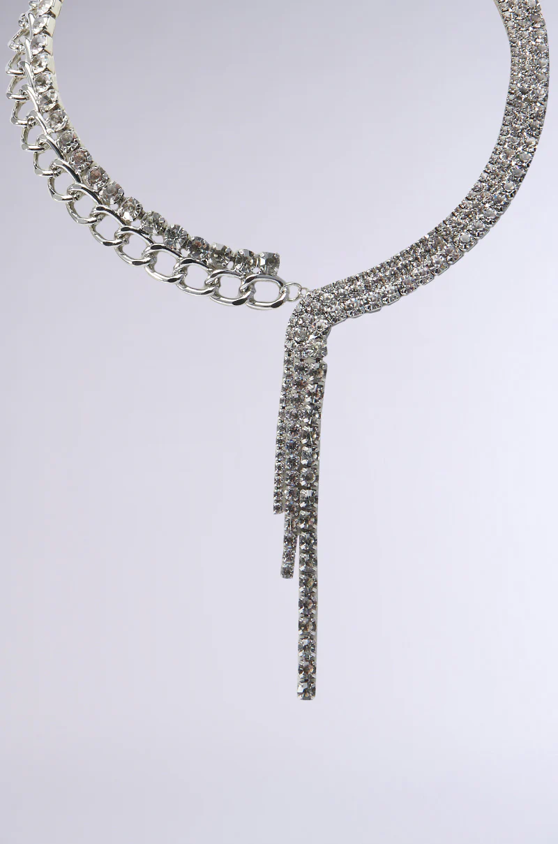 WATERFALL BLING NECKLACE - Image 3