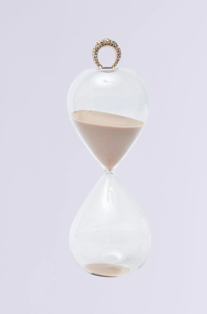 WE GOT TIME SAND HOURGLASS RING
