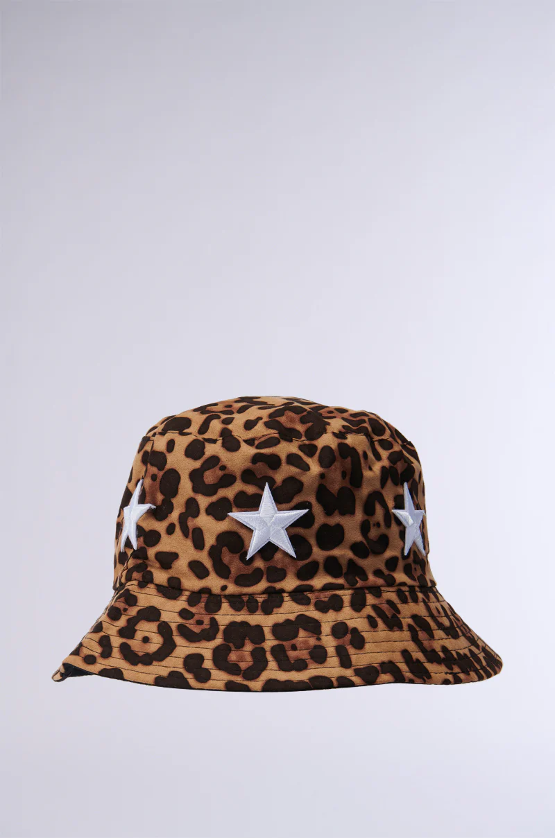 WEAR MY STARS CHEETAH BUCKET HAT - Image 3