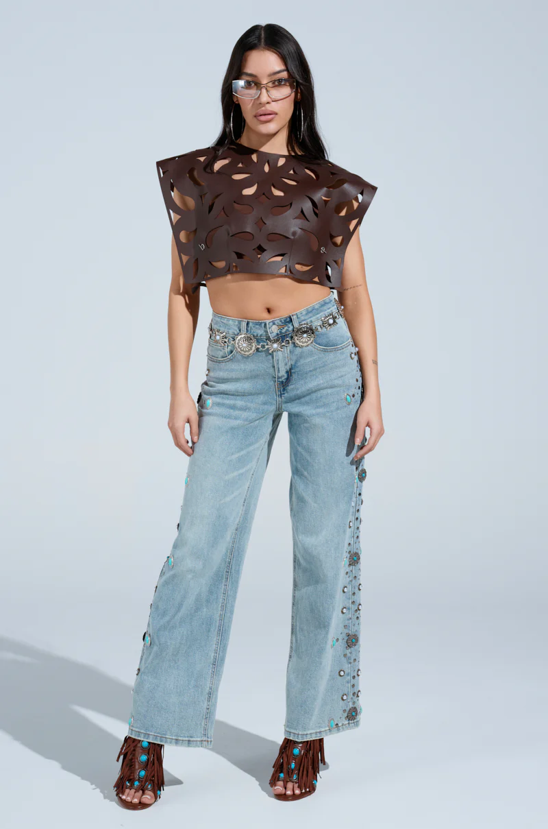 WESTERN BABY DENIM PANTS - Image 5