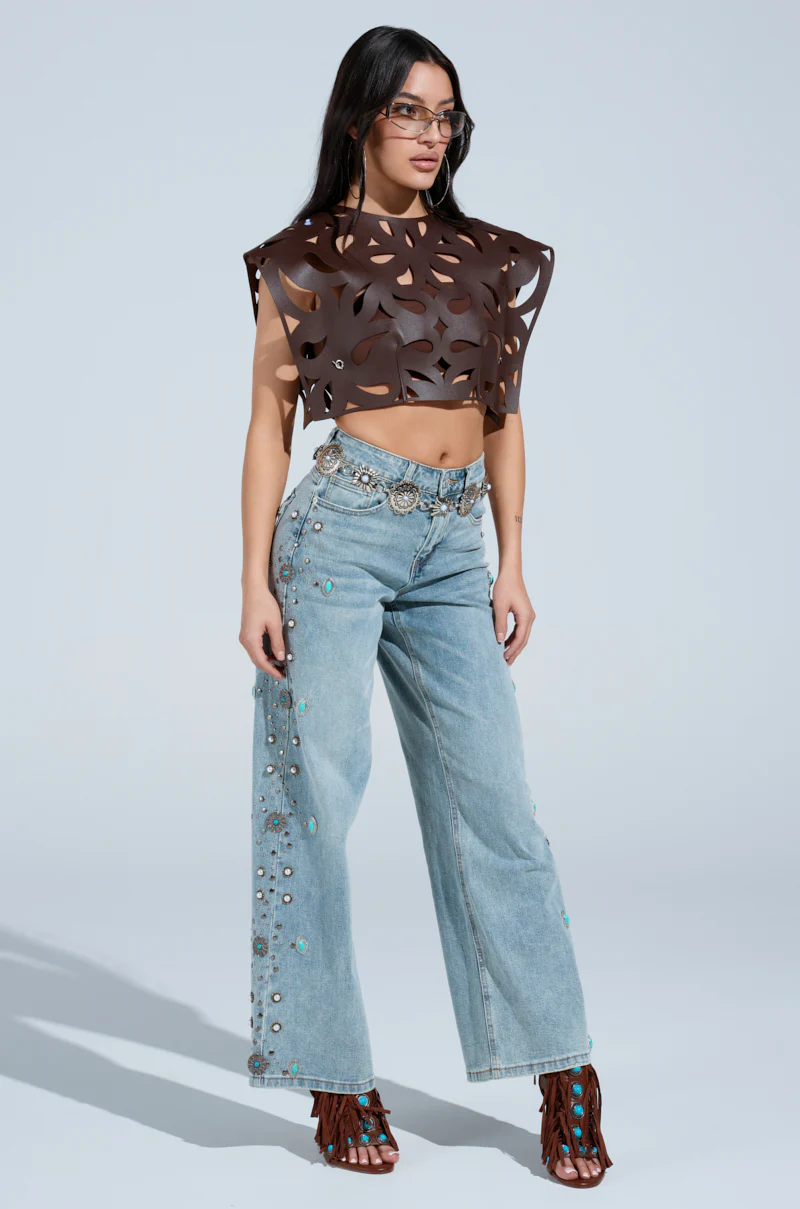 WESTERN BABY DENIM PANTS - Image 6