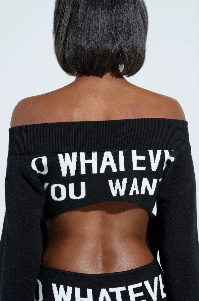 WHATEVER YOU WANT KNIT MAXI DRESS - Image 5