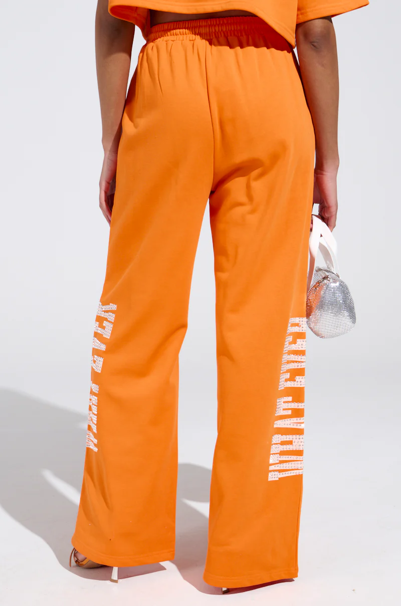WHATEVER YOU WANT RHINESTONE SWEATPANTS - Image 5