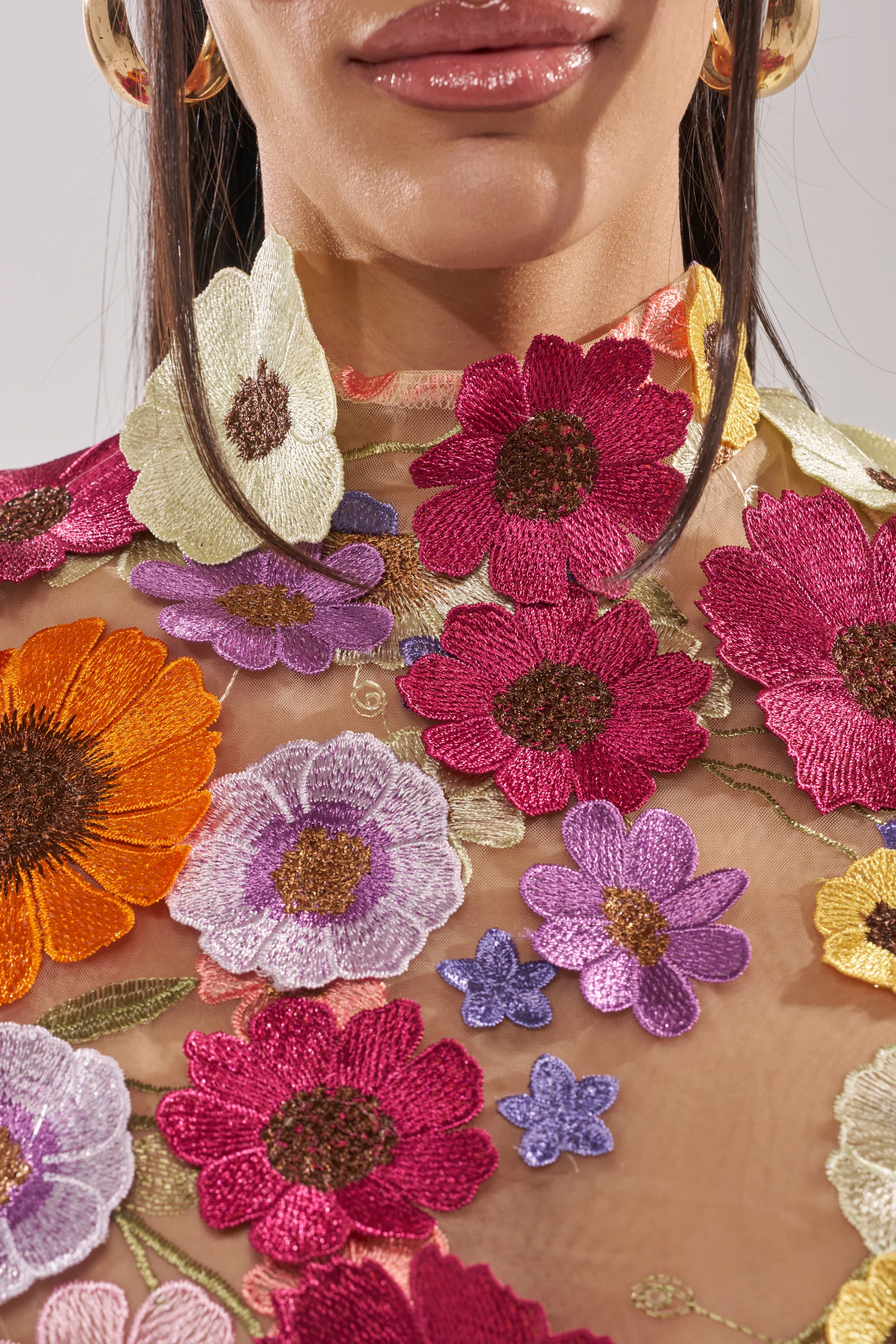 WHERE THIS FLOWER BLOOMS MESH TOP - Image 7