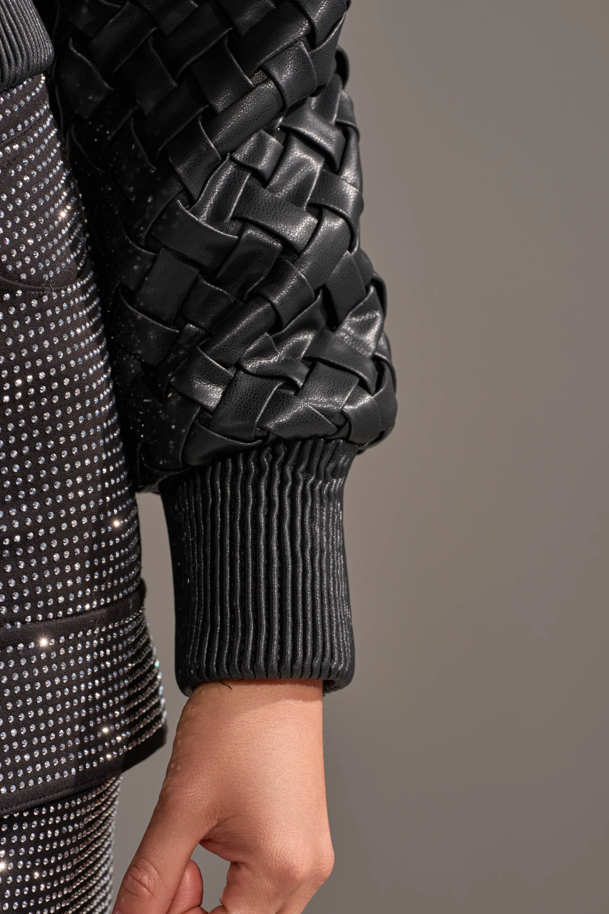 WICKER PARK WOVEN BOMBER - Image 9
