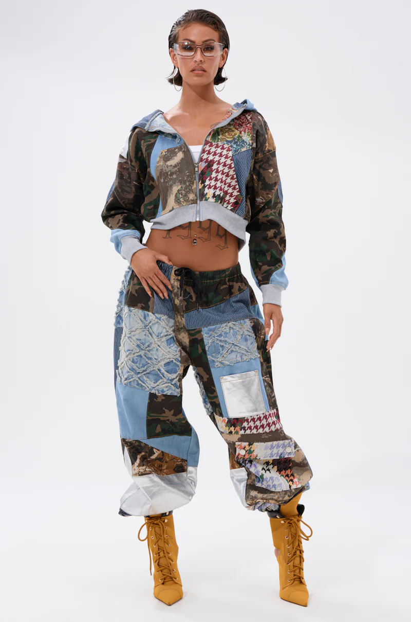 WILD AND FREE DENIM JOGGER