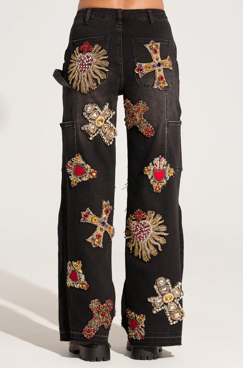 WILD AND FREE DENIM PANT - Image 4