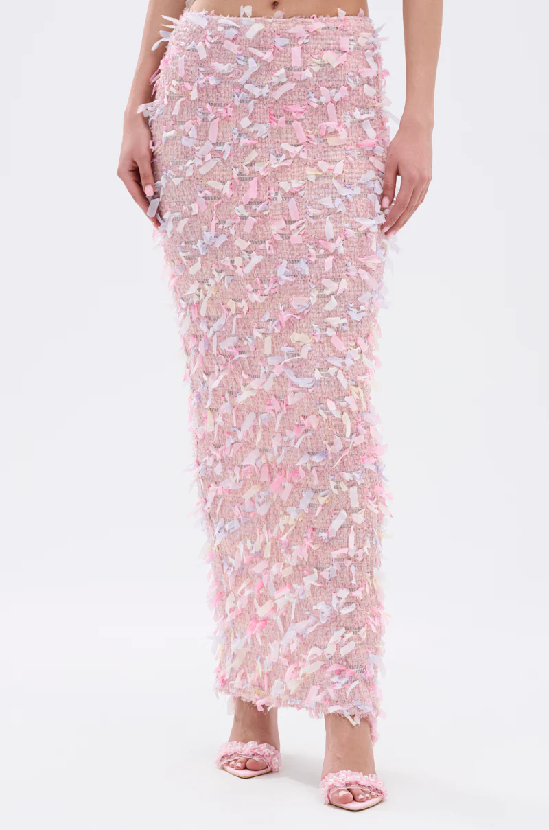 WILD AND FREE FRINGE MAXI SKIRT - Image 2