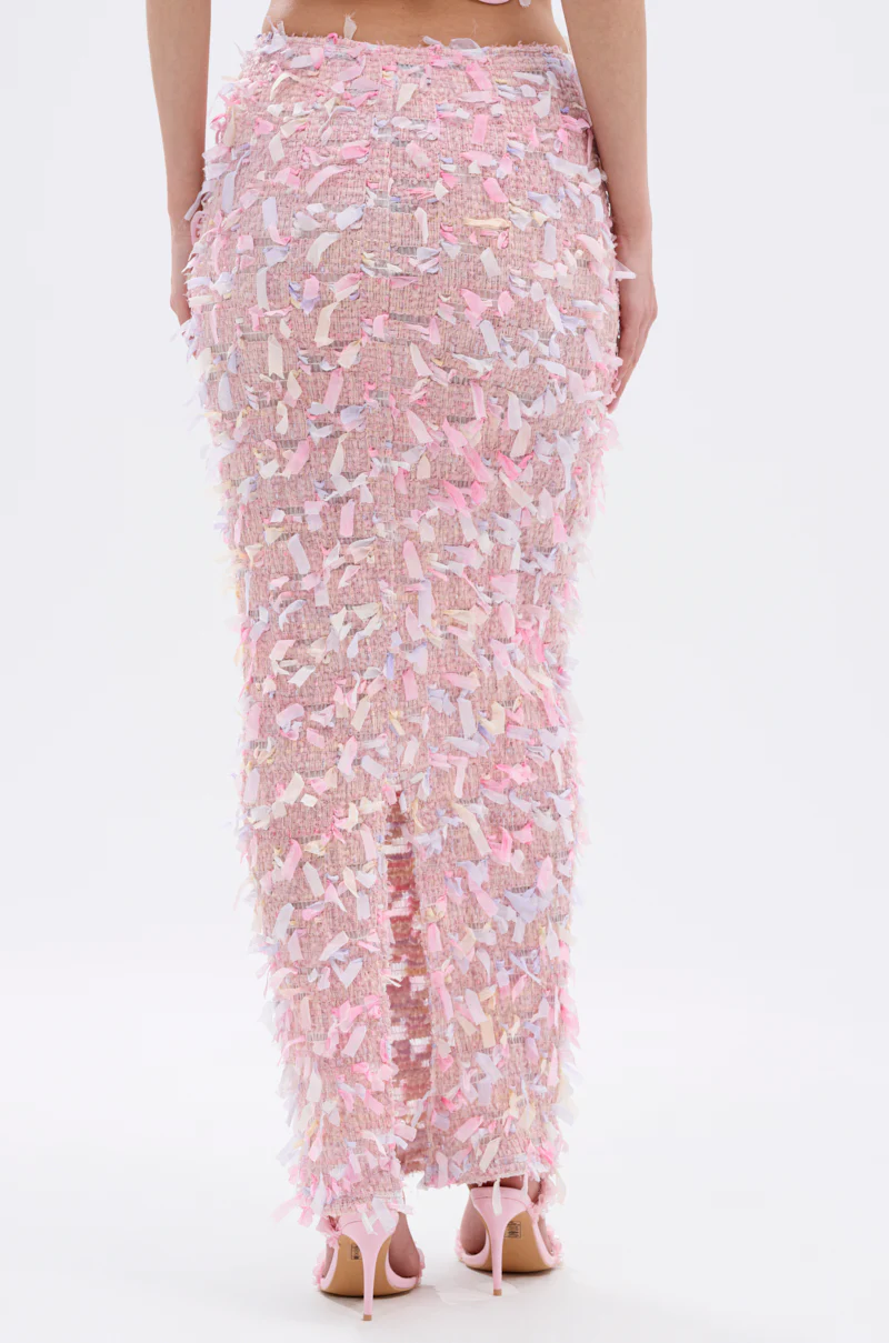 WILD AND FREE FRINGE MAXI SKIRT - Image 5
