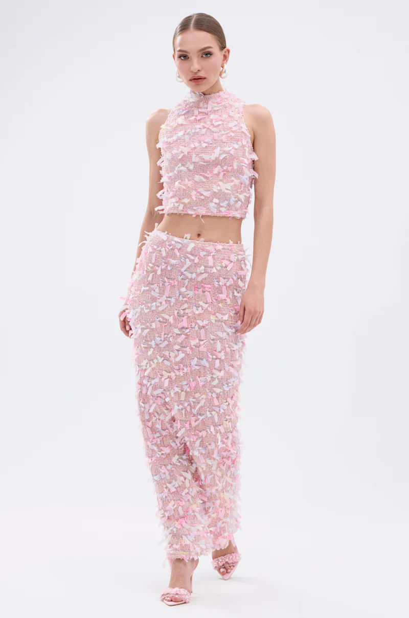 WILD AND FREE FRINGE MAXI SKIRT - Image 6