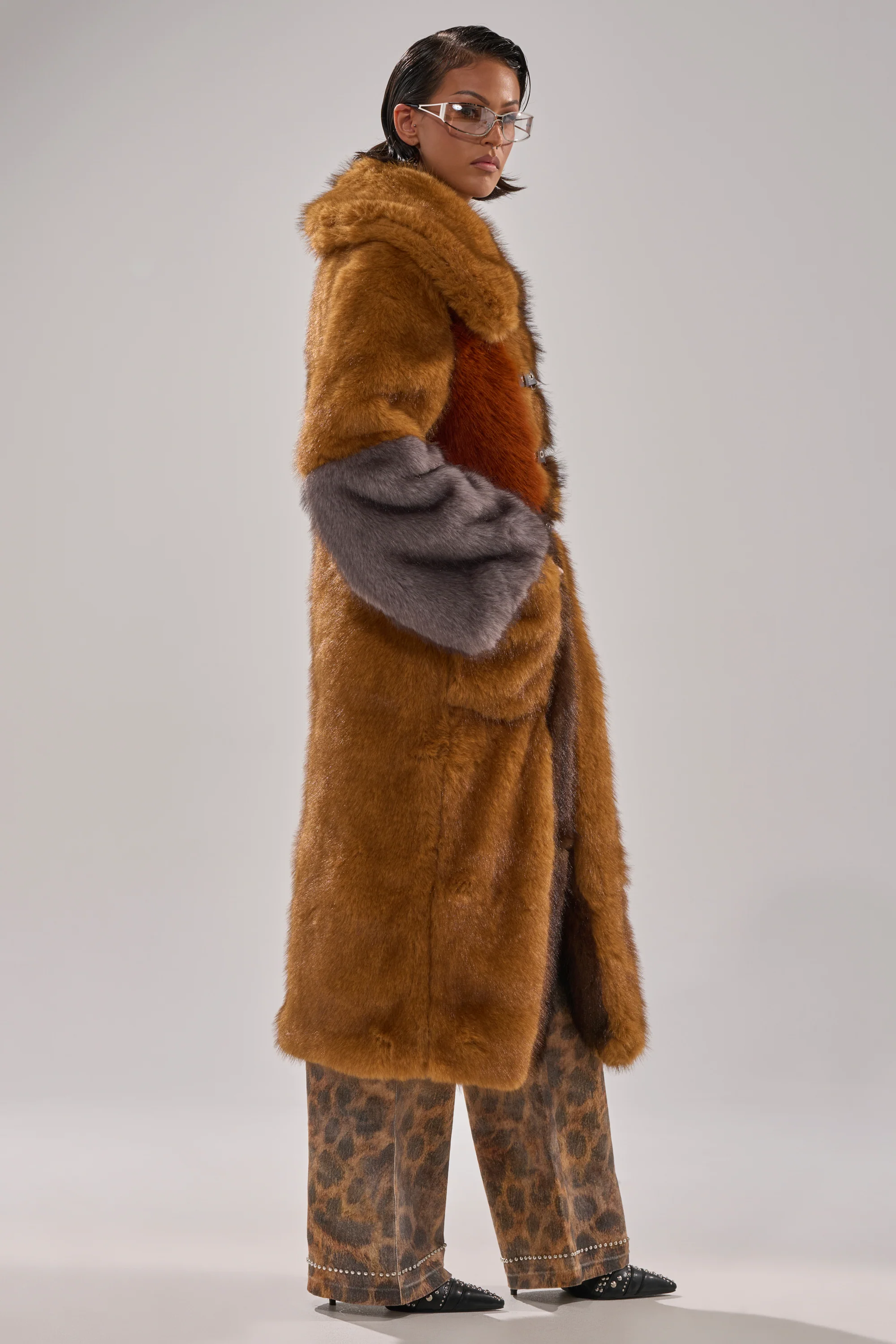 WILD CARD PATCHWORK FAUX FUR - Image 6