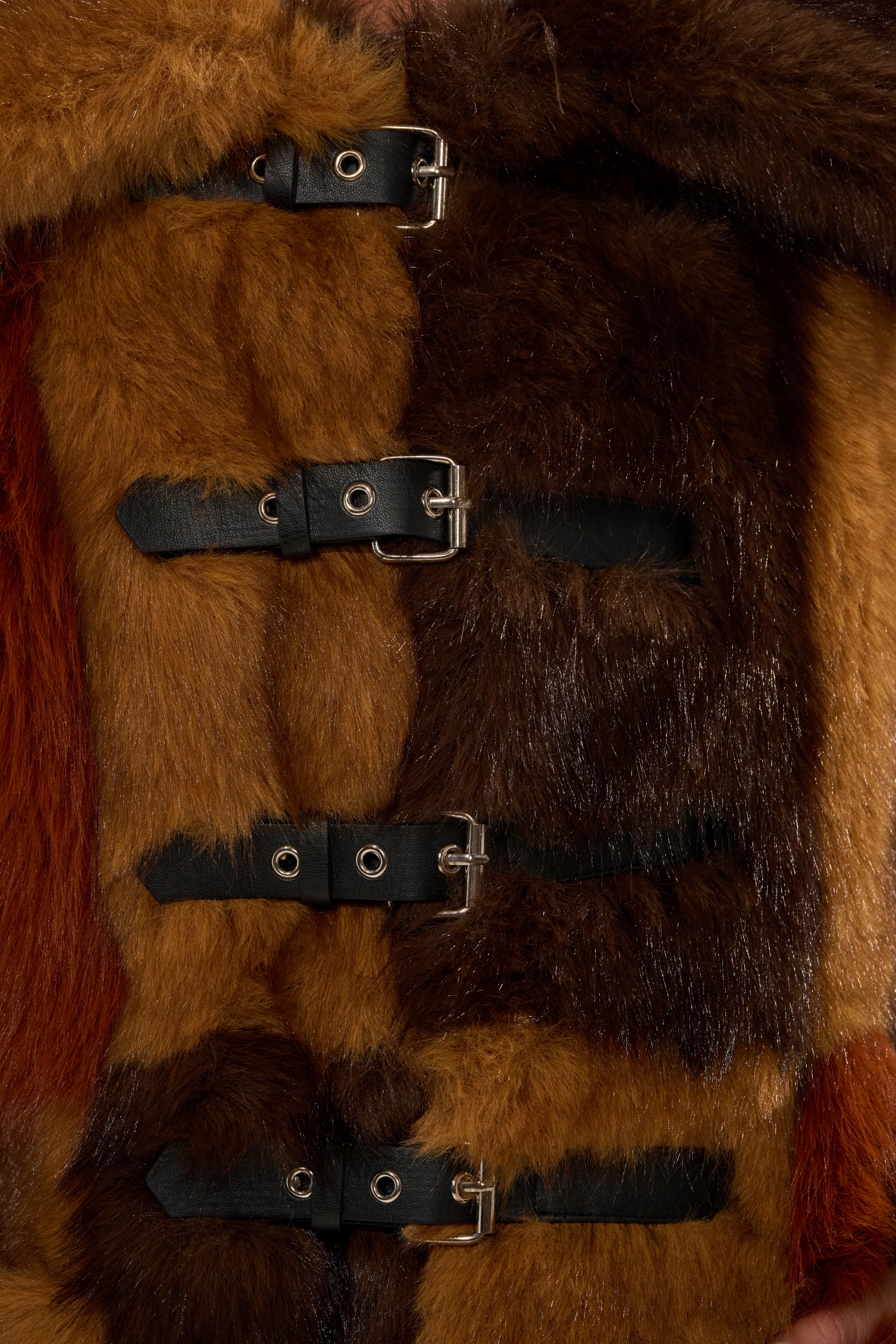 WILD CARD PATCHWORK FAUX FUR - Image 8