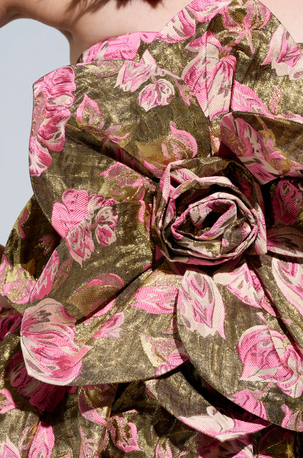 WILD CHILD BROCADE MINI DRESS - Image 7