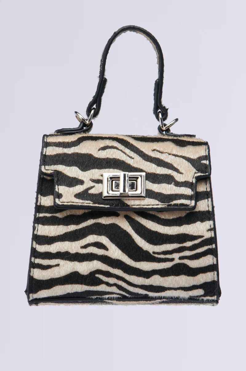 WILD ONE ZEBRA MINI PURSE - Image 2