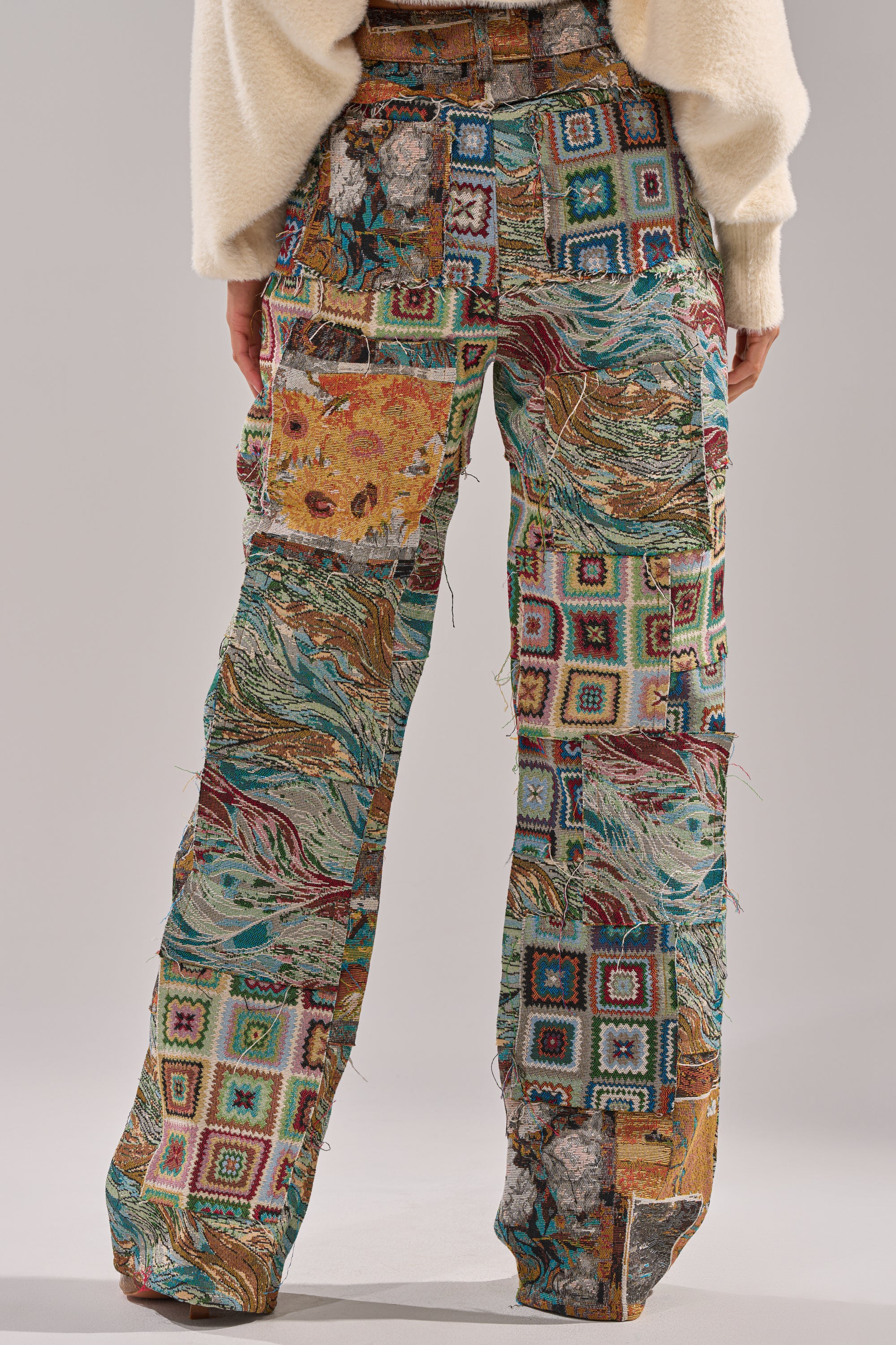 WILD PATCHWORK TROUSER - Image 6