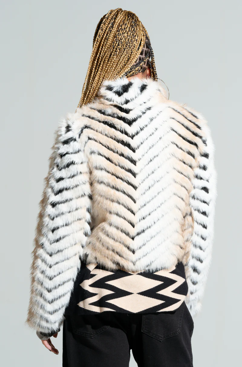 WILDER BUCKLE DETAIL FUR BOMBER - Image 6