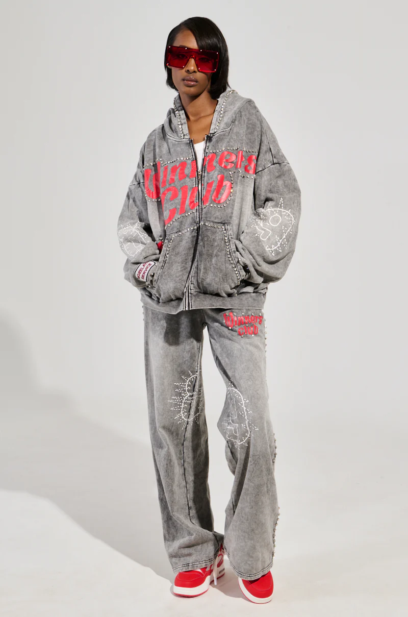 WINNERS CLUB ZIP UP SWEATSHIRT - Image 4