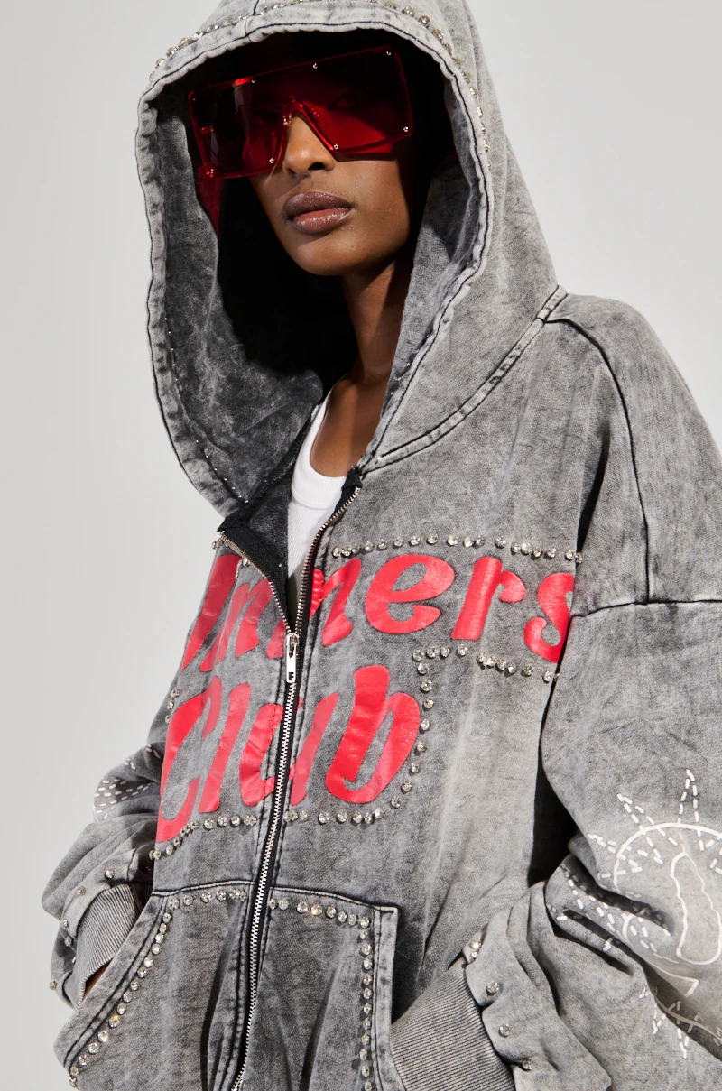 WINNERS CLUB ZIP UP SWEATSHIRT - Image 5
