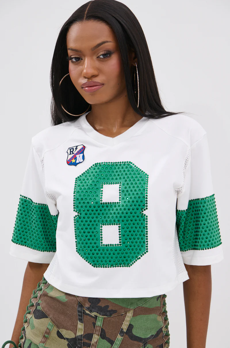 WINNERS ONLY RHINESTONE SHORT SLEEVE TEE - Image 3