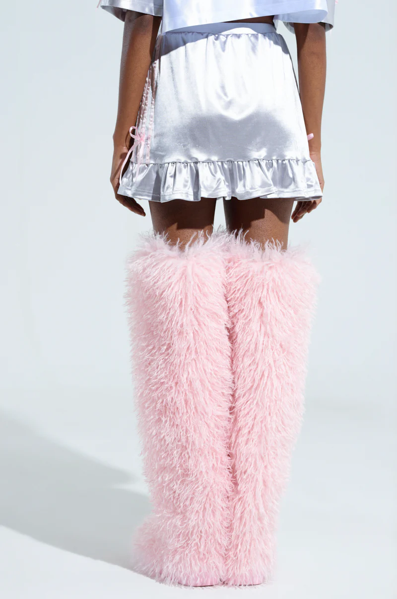 WINNING MINI SKIRT IN SILVER - Image 6