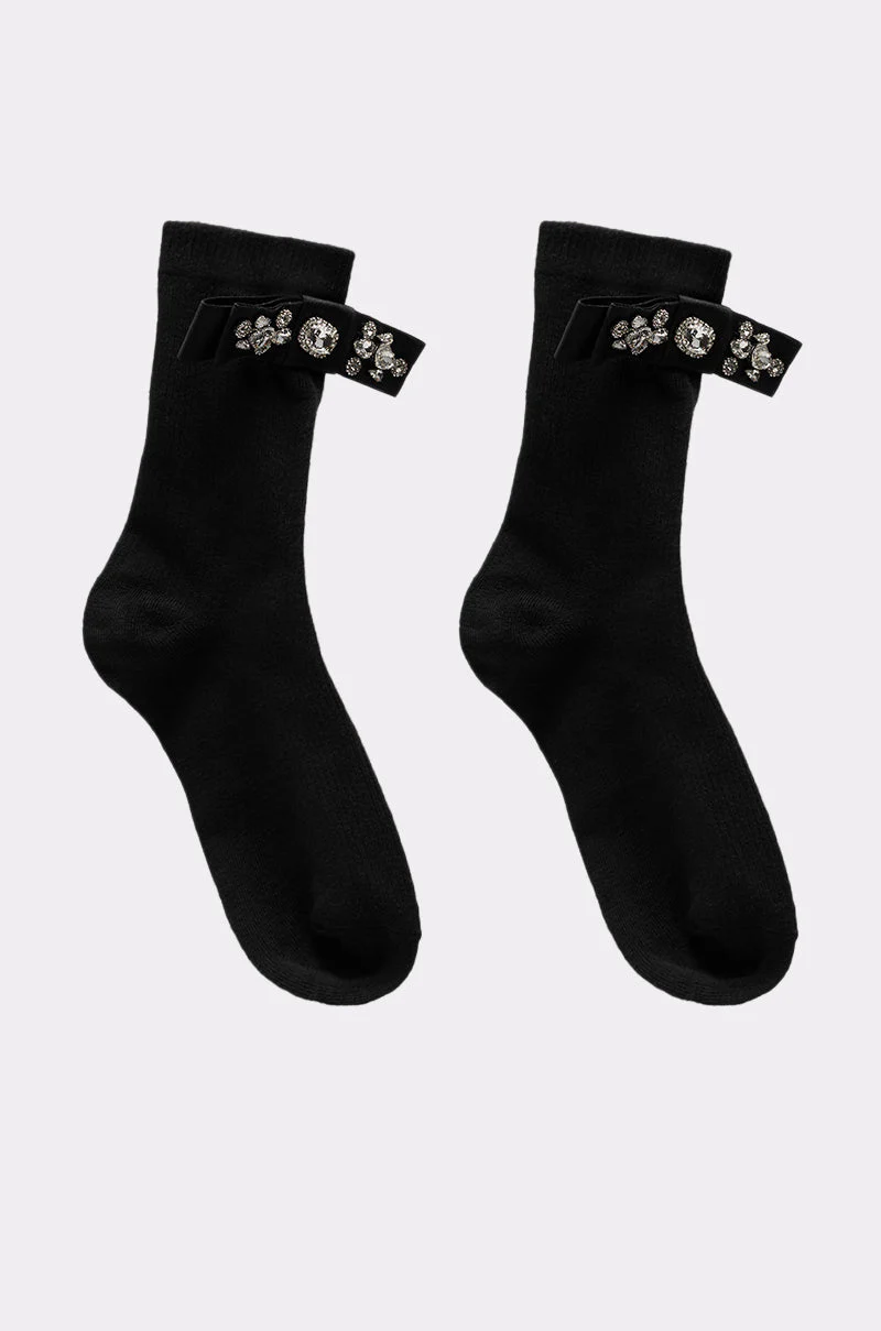 WITH A PUMP EMBELLISHED SOCKS - Image 2
