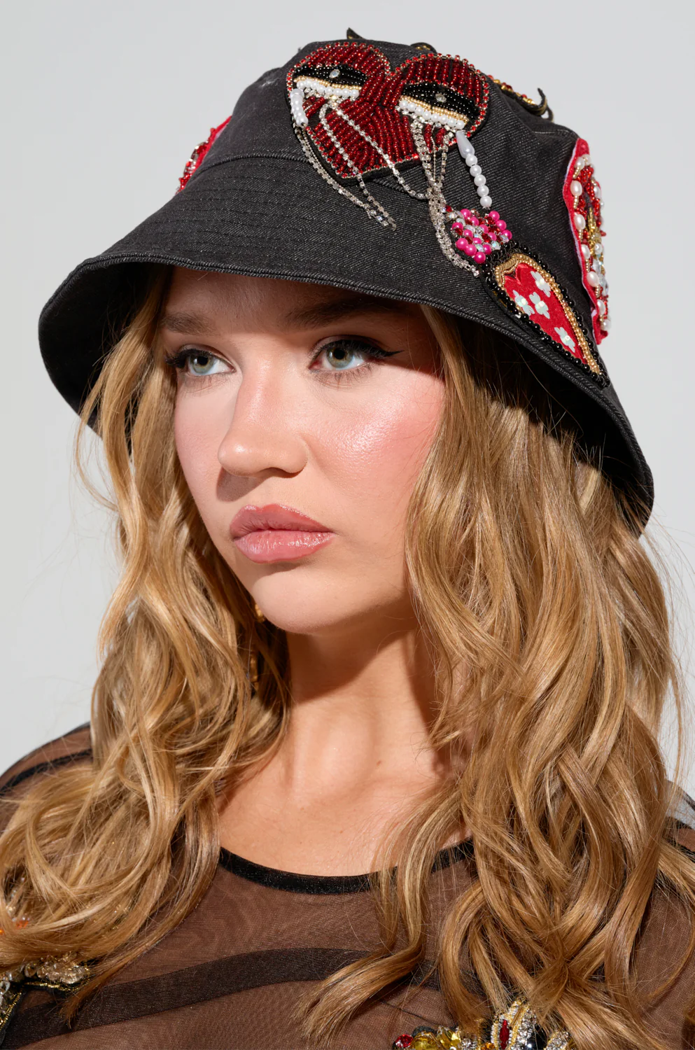 WITH LOVE PATCH BUCKET HAT - Image 2