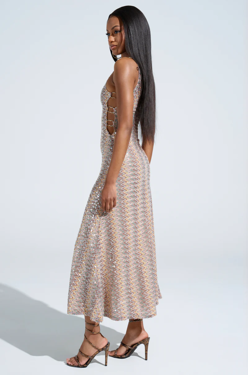 WOKE UP IN IBIZA CROCHET MIDI DRESS - Image 3