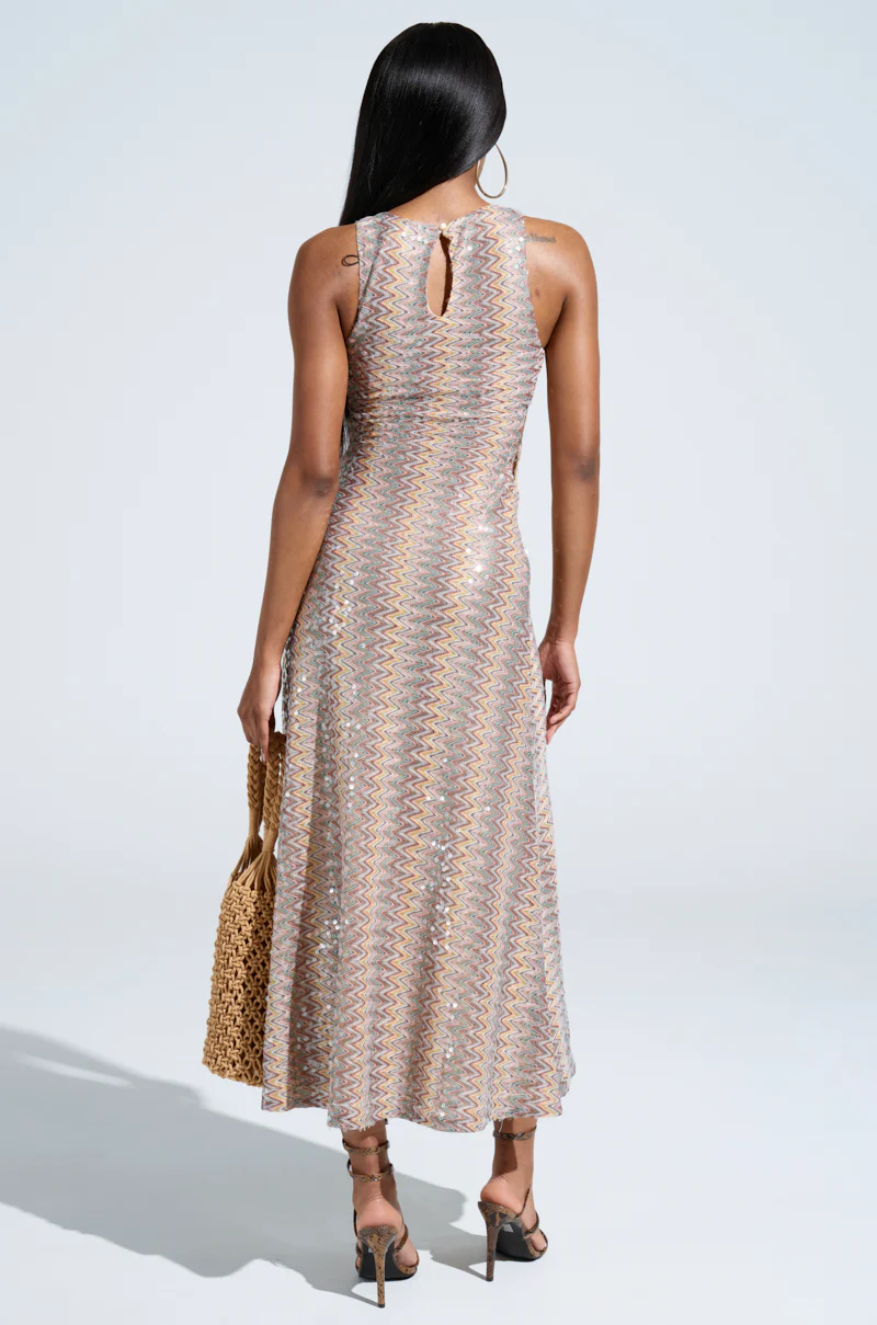 WOKE UP IN IBIZA CROCHET MIDI DRESS - Image 4