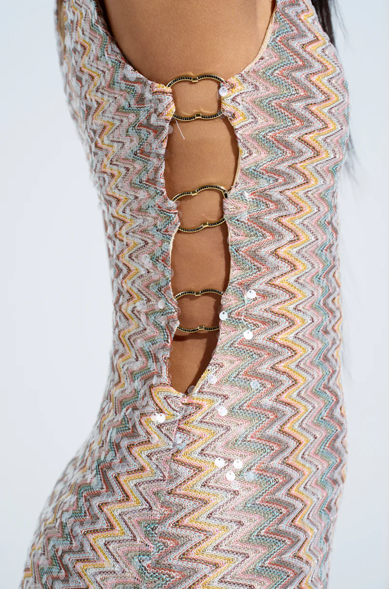 WOKE UP IN IBIZA CROCHET MIDI DRESS - Image 5