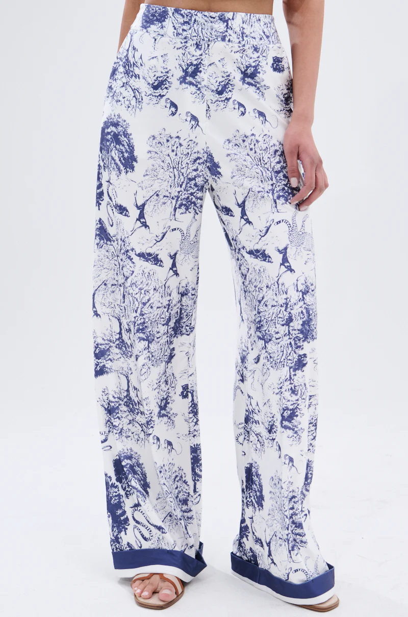 WONDERFUL SATIN PALAZZO PANT - Image 2