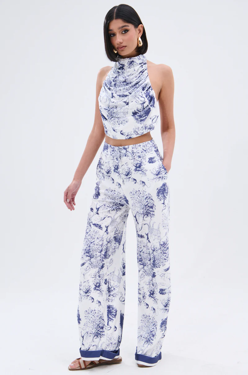 WONDERFUL SATIN PALAZZO PANT - Image 5
