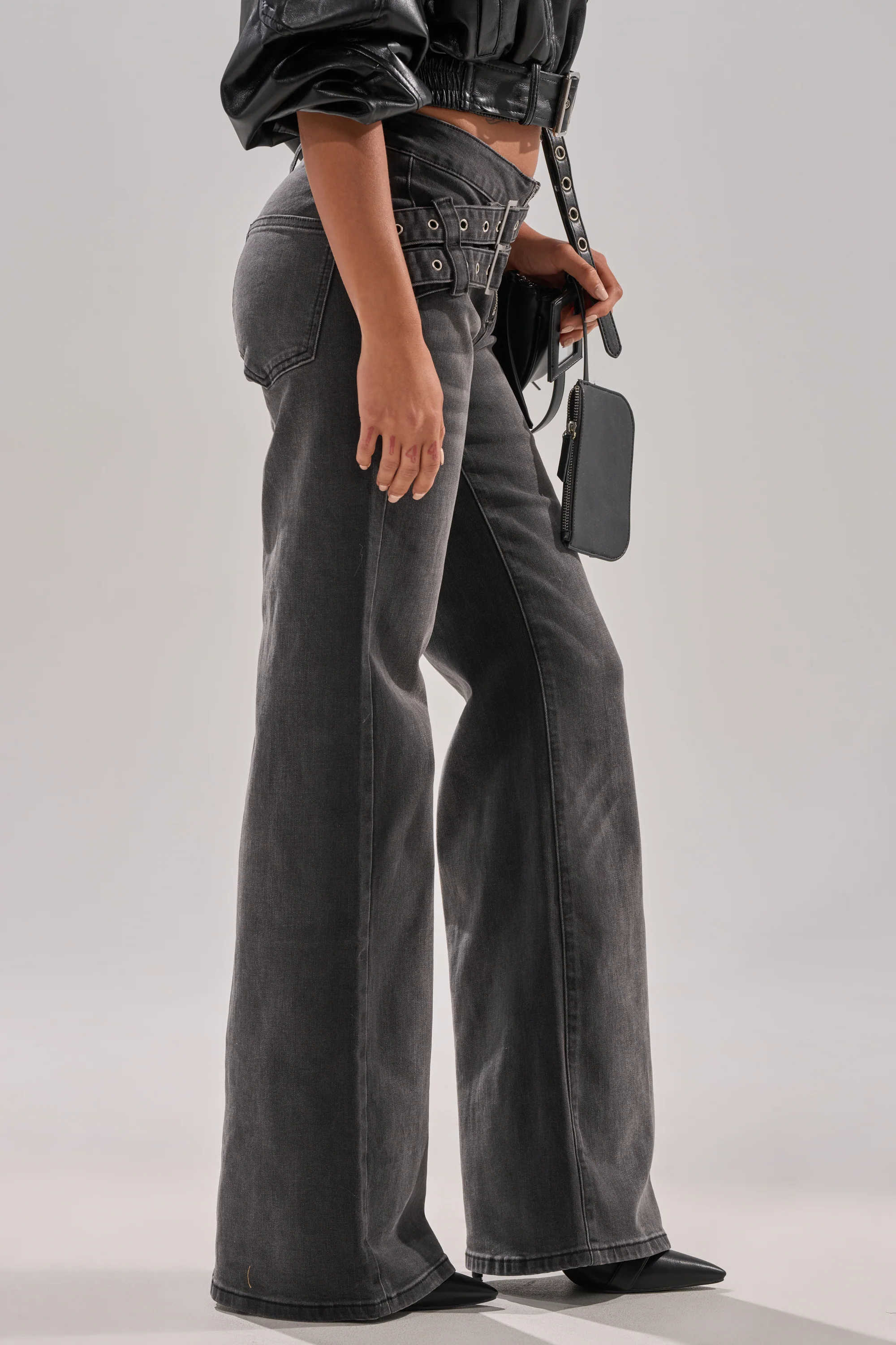 WONT LOSE MYSELF WIDE LEG DENIM - Image 4