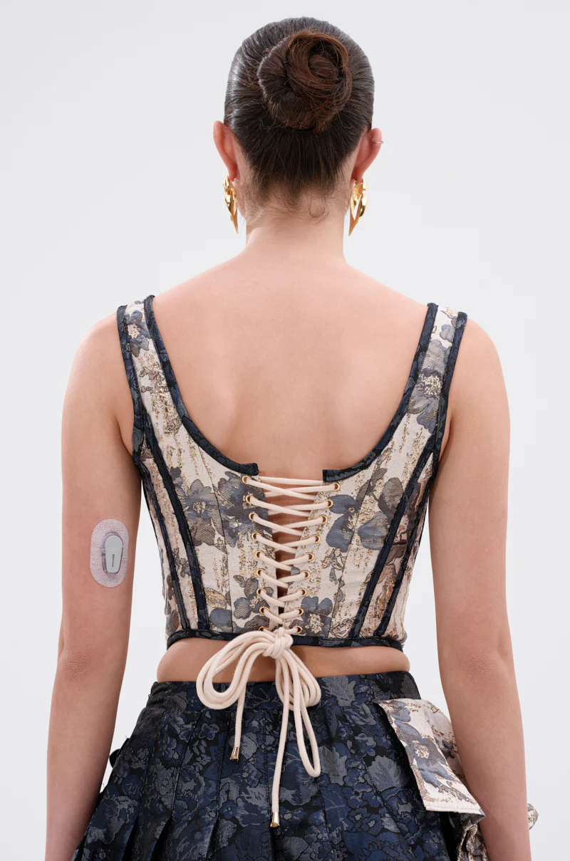 WON'T STOP MOVING BROCADE CORSET - Image 5