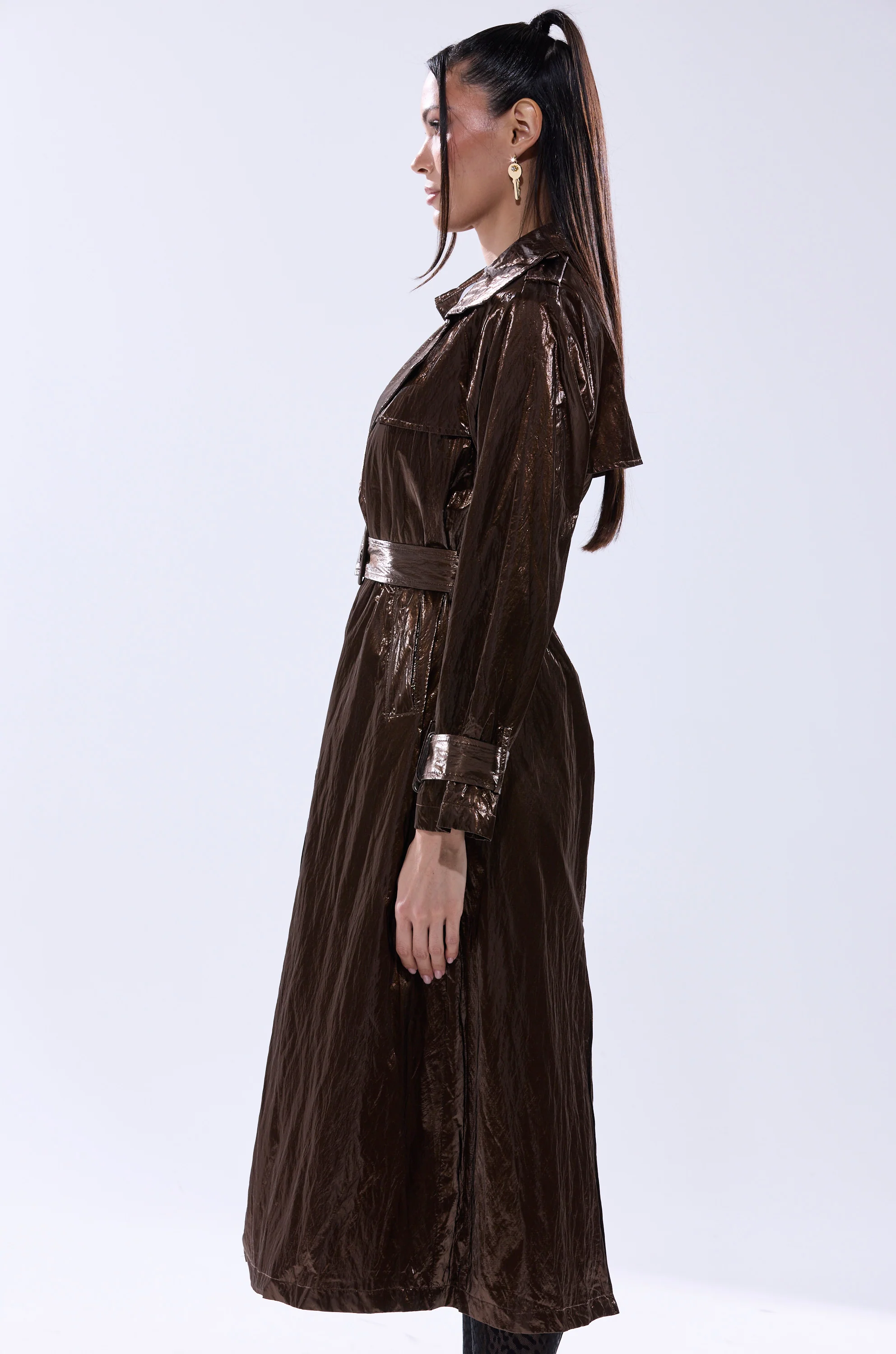 WORK OF ART METALLIC TRENCH - Image 6