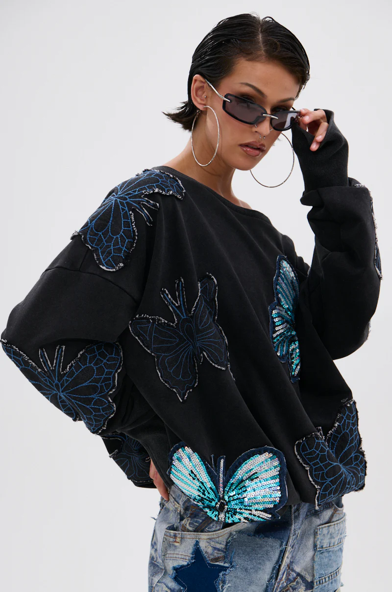 WORLD'S BEST EX GIRLFRINED OVERSIZED SWEATSHIRT