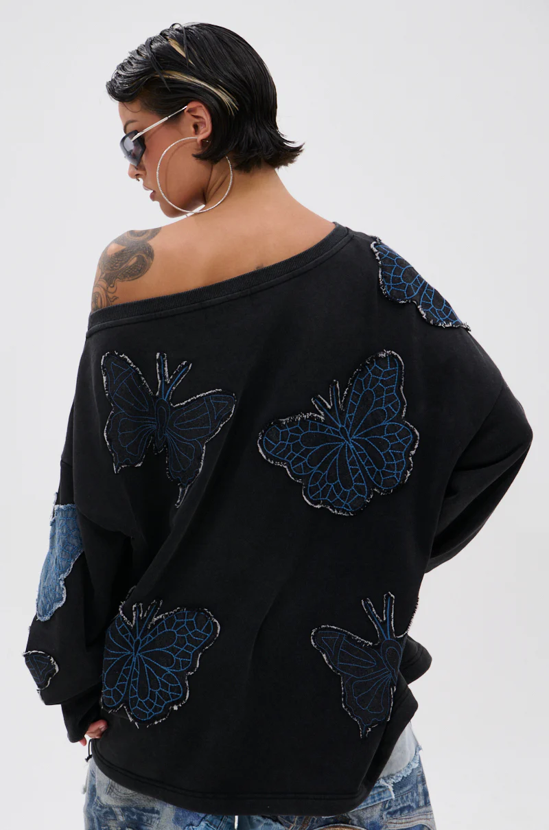 WORLD'S BEST EX GIRLFRINED OVERSIZED SWEATSHIRT - Image 5