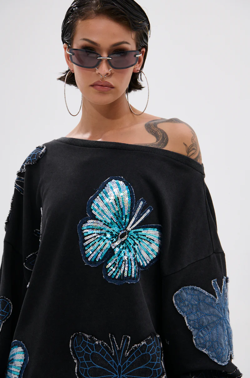 WORLD'S BEST EX GIRLFRINED OVERSIZED SWEATSHIRT - Image 7