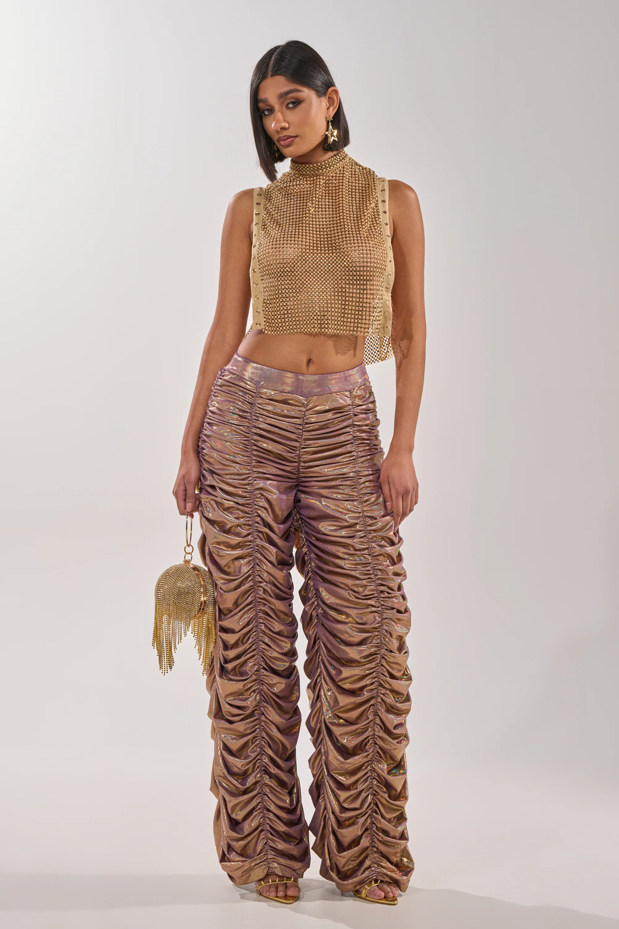 WOW WOW WOW RUCHED PANT