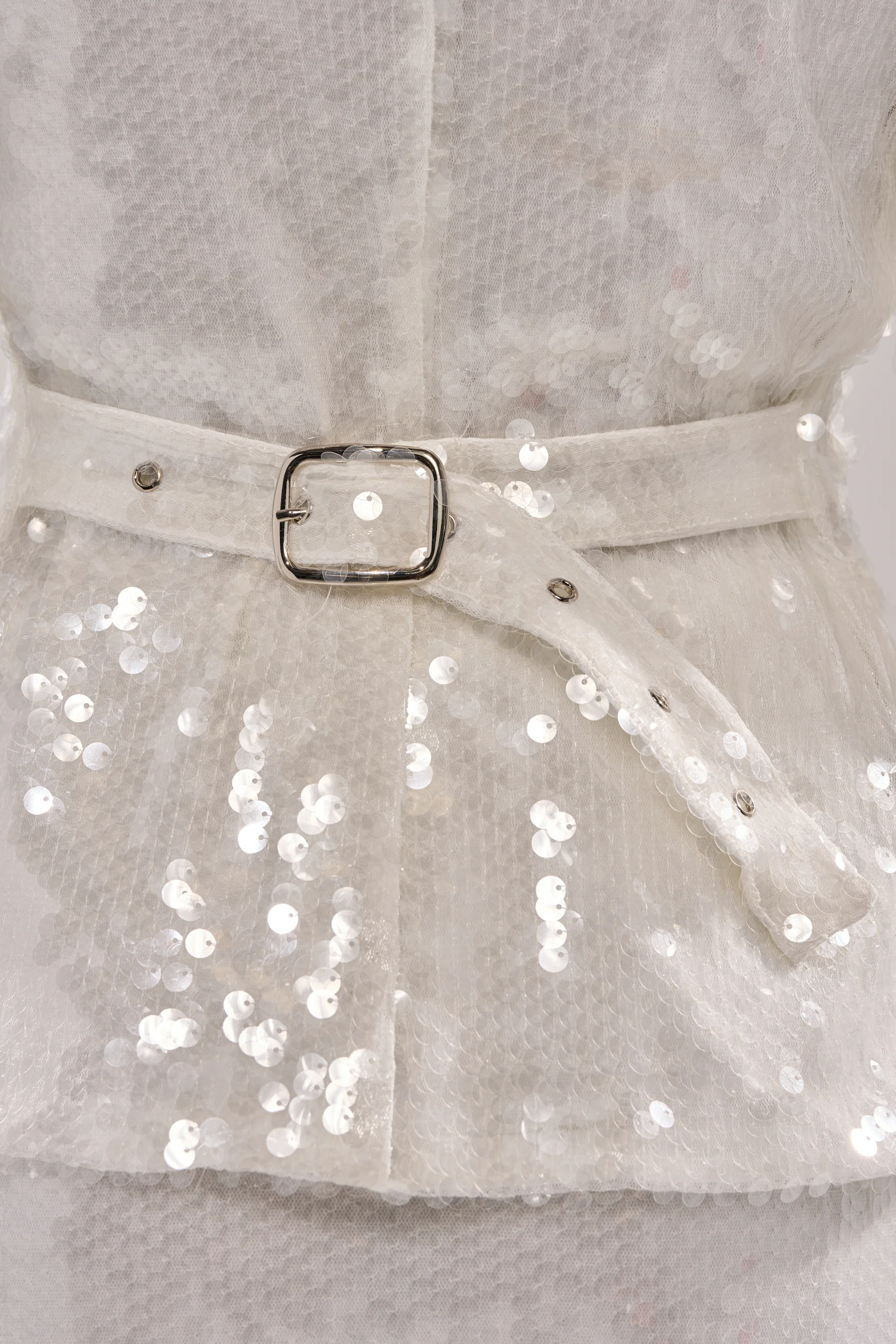 YOU AND ME BABY SEQUIN BUTTON DOWN - Image 9