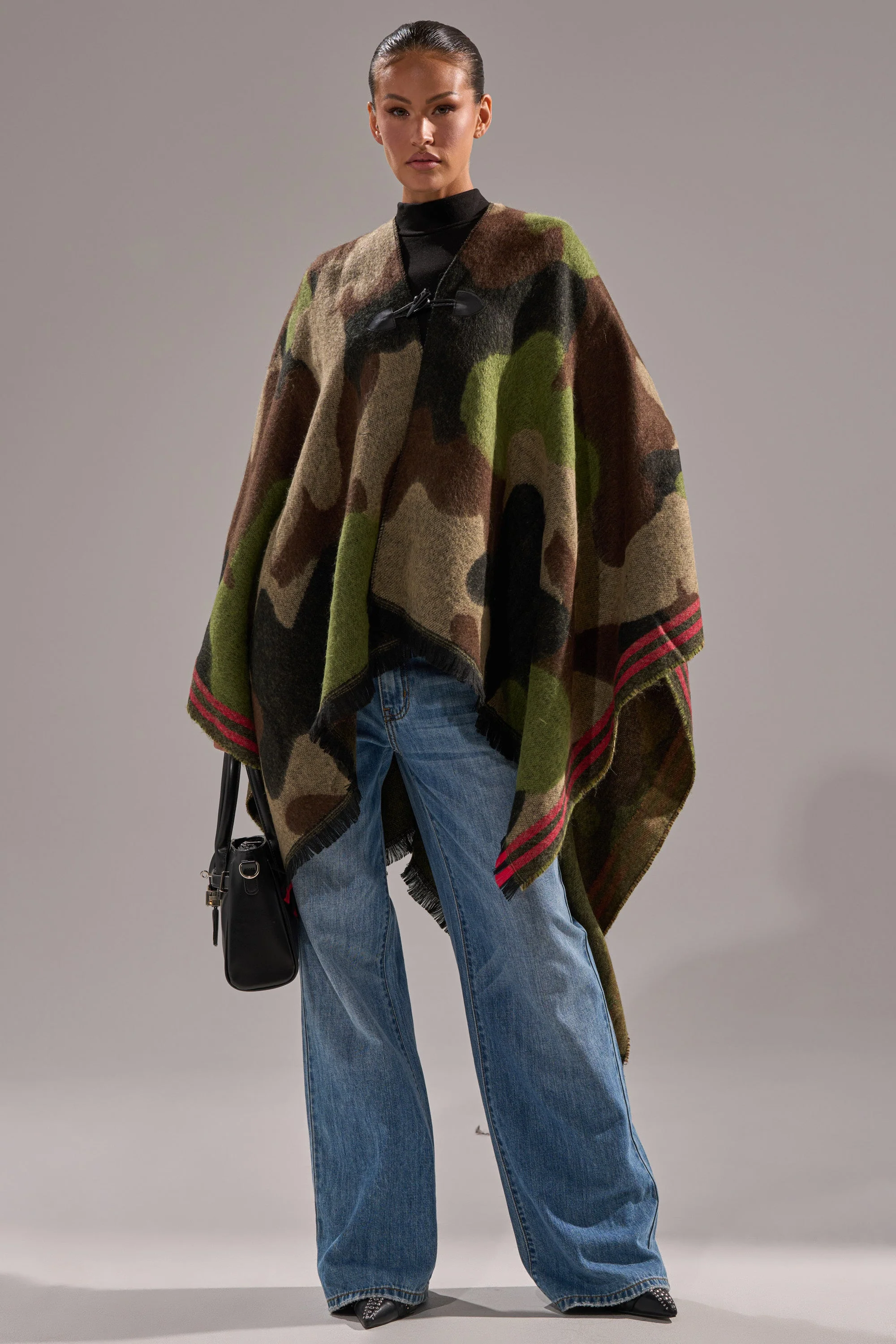 YOU CAN'T SEE ME CAMO PONCHO - Image 6