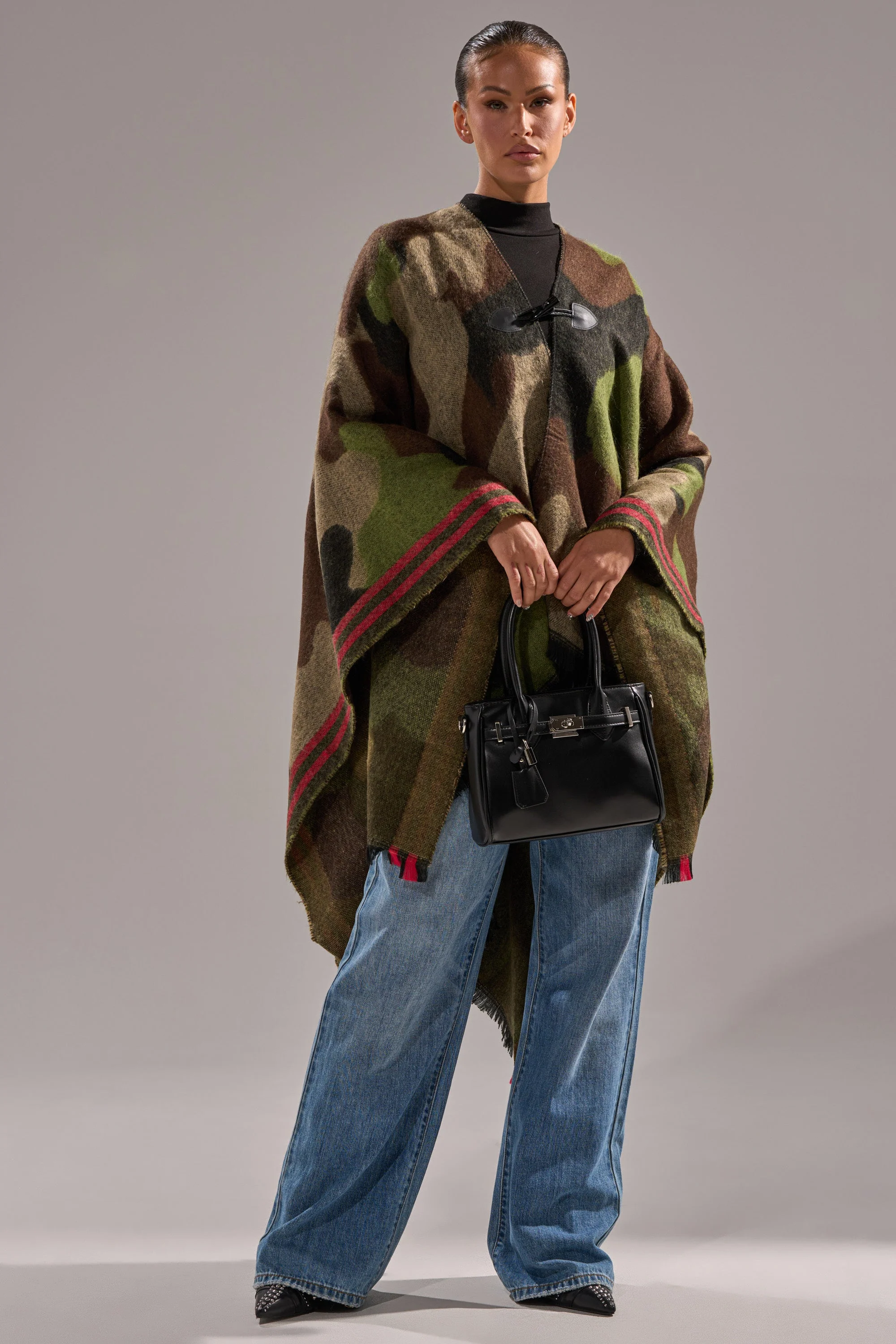 YOU CAN'T SEE ME CAMO PONCHO - Image 7