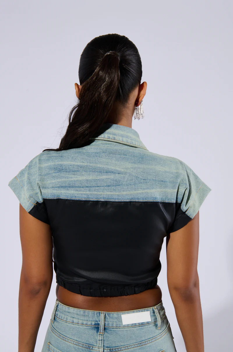 YOU GIVE ME BUTTON DOWN TOP - Image 4
