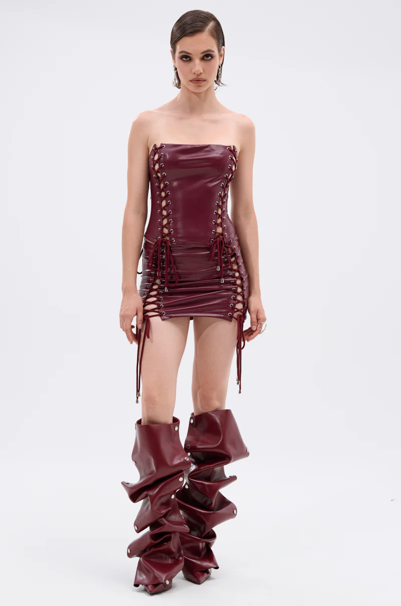 YOU KNOW I WANT YOU BABY LACE UP CORSET - Image 7