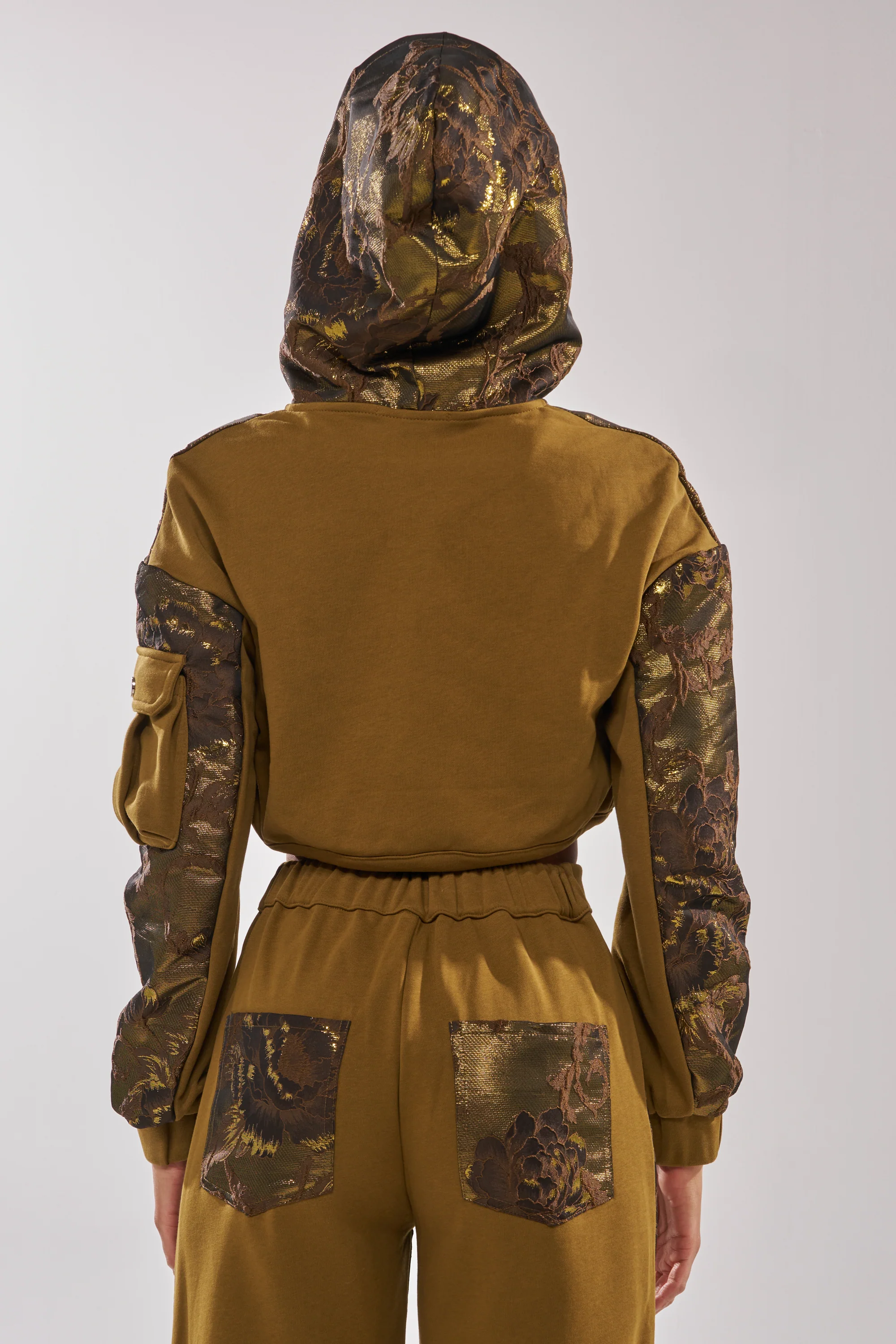 YOU KNOW IT BABY CROP BUTTON DOWN - Image 5