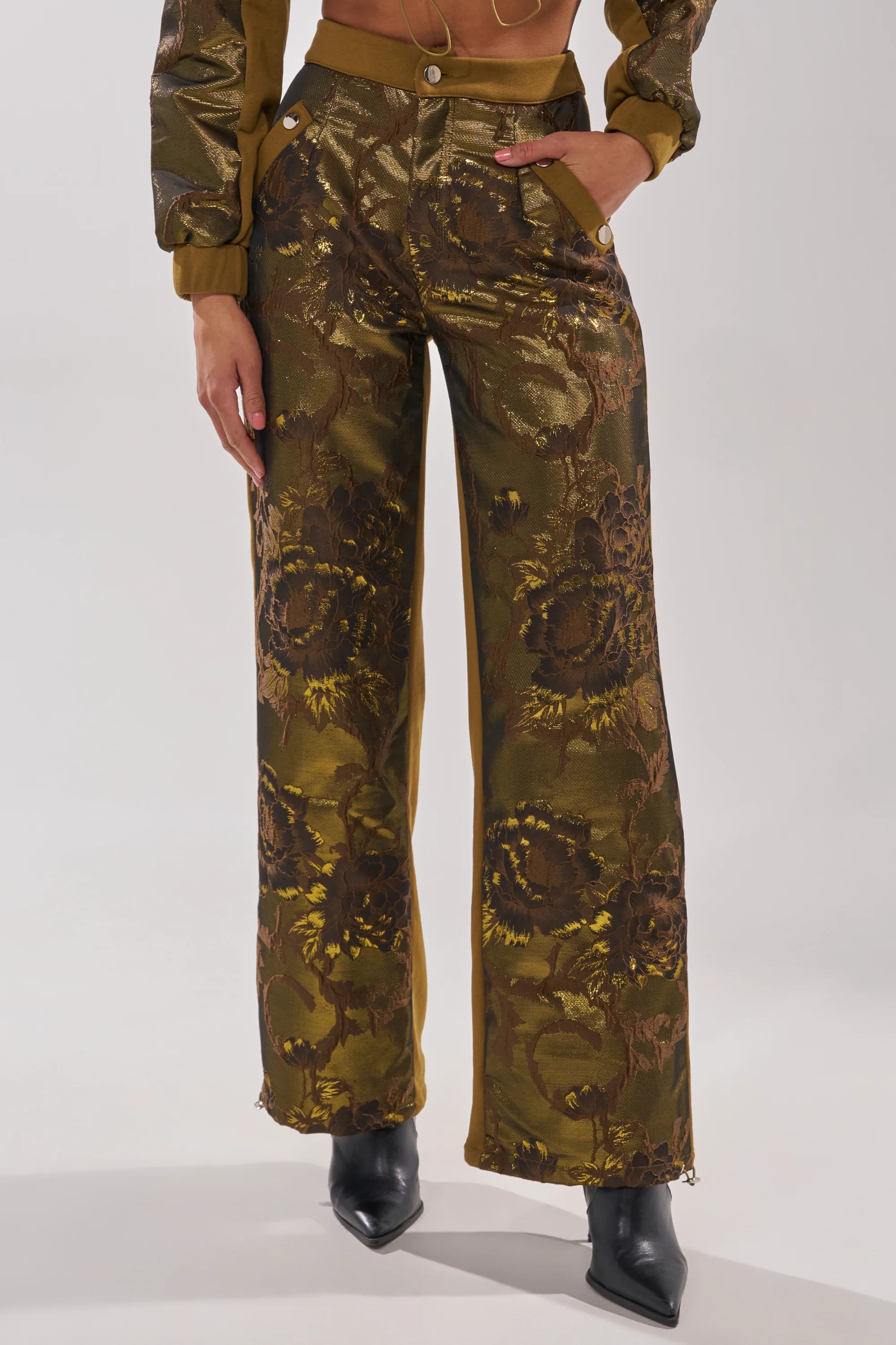 YOU KNOW IT BABY WIDE LEG JOGGER - Image 2