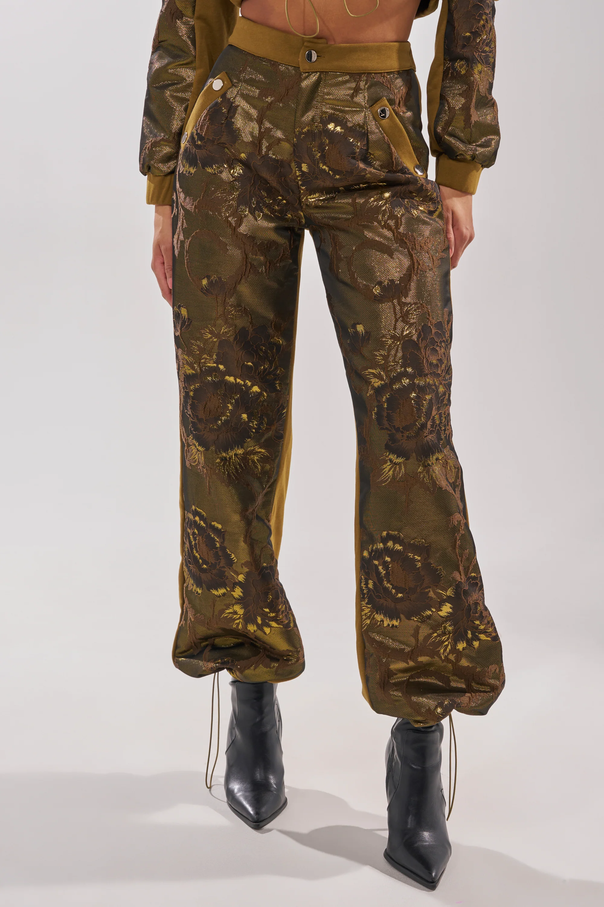 YOU KNOW IT BABY WIDE LEG JOGGER - Image 3