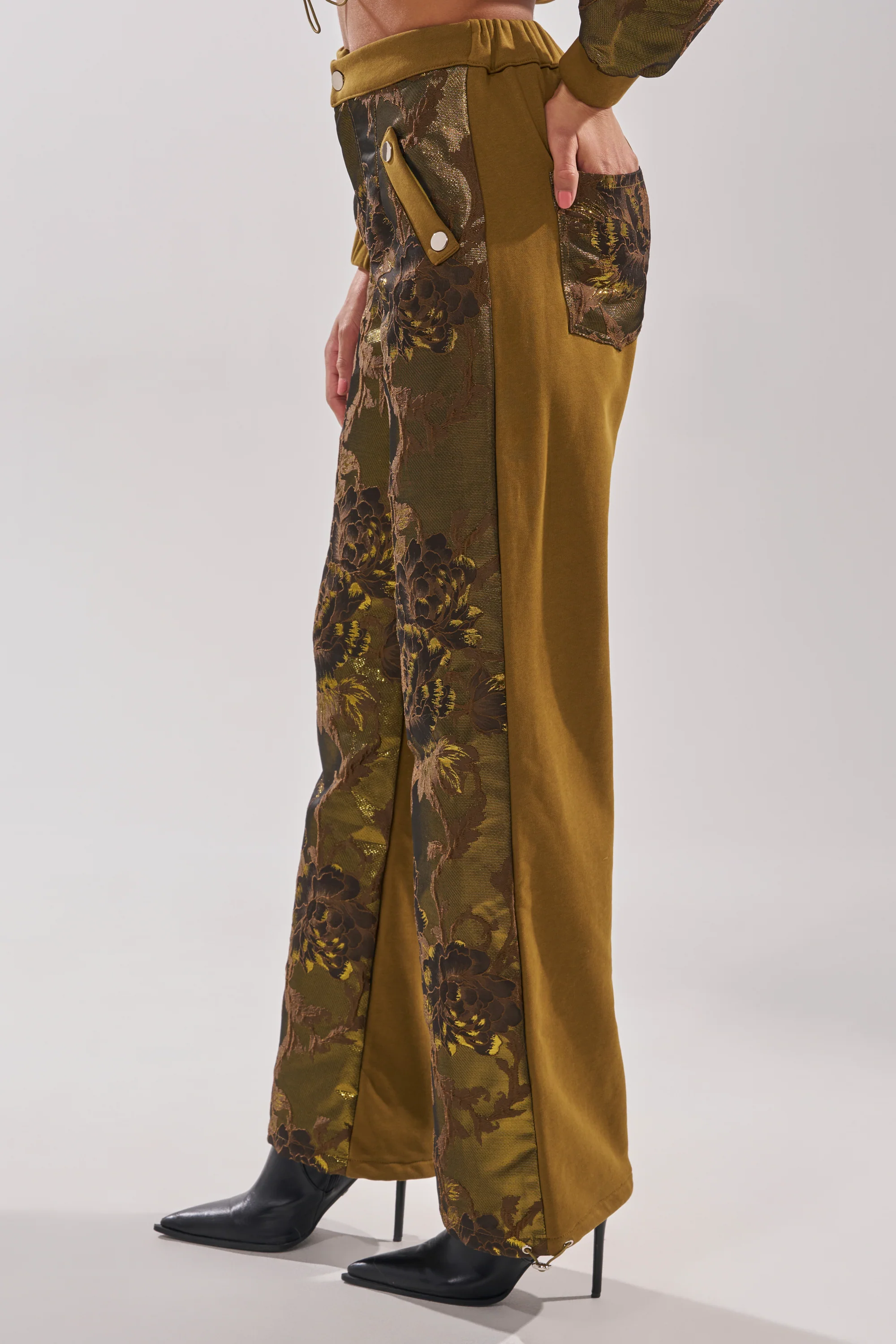 YOU KNOW IT BABY WIDE LEG JOGGER - Image 5