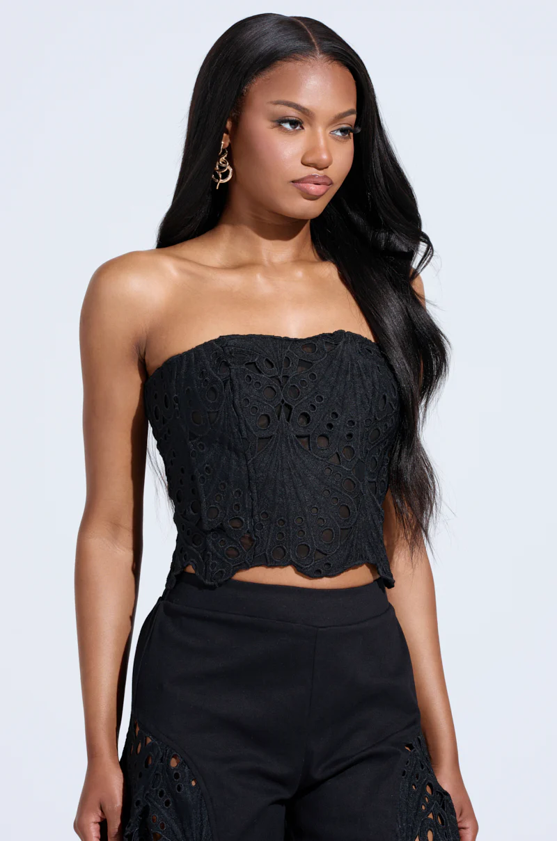 YOU WILL SEE WOVEN TUBE TOP - Image 3